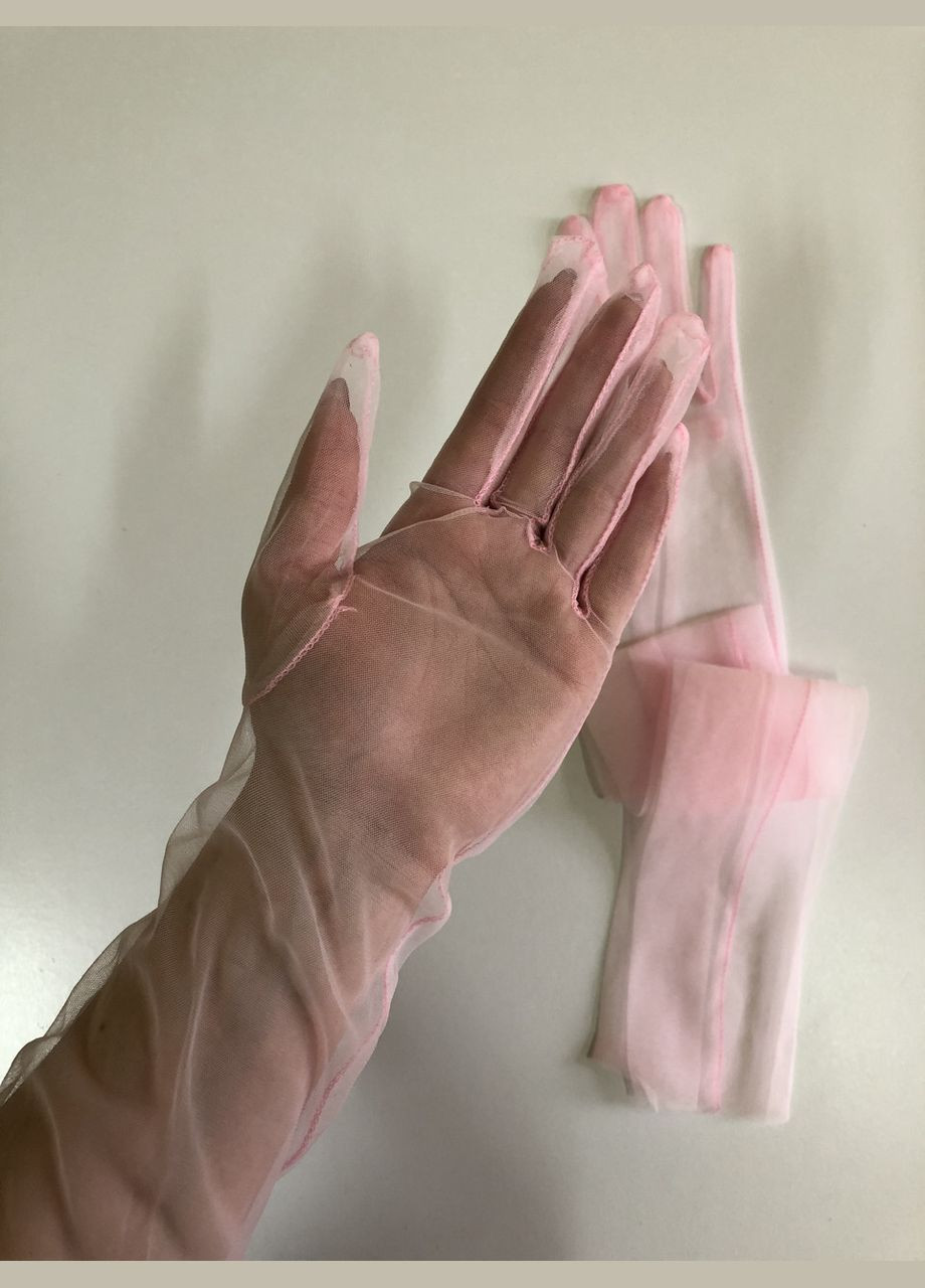 Фатиновые длинные перчатки (арт.7021) No Brand (348431065)