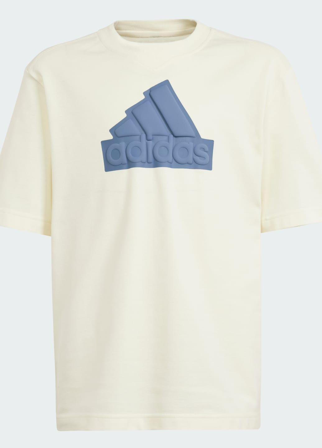 Бежевая демисезонная футболка future icons logo adidas