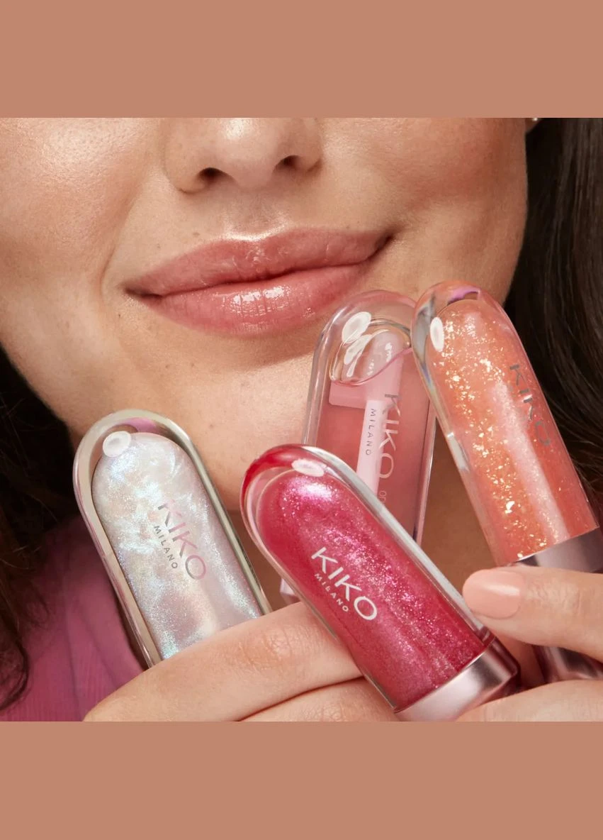 Масло для губ 3D Hydra Lip Oil 01 Milky Way, 6,5 мл Kiko Milano (324447336)