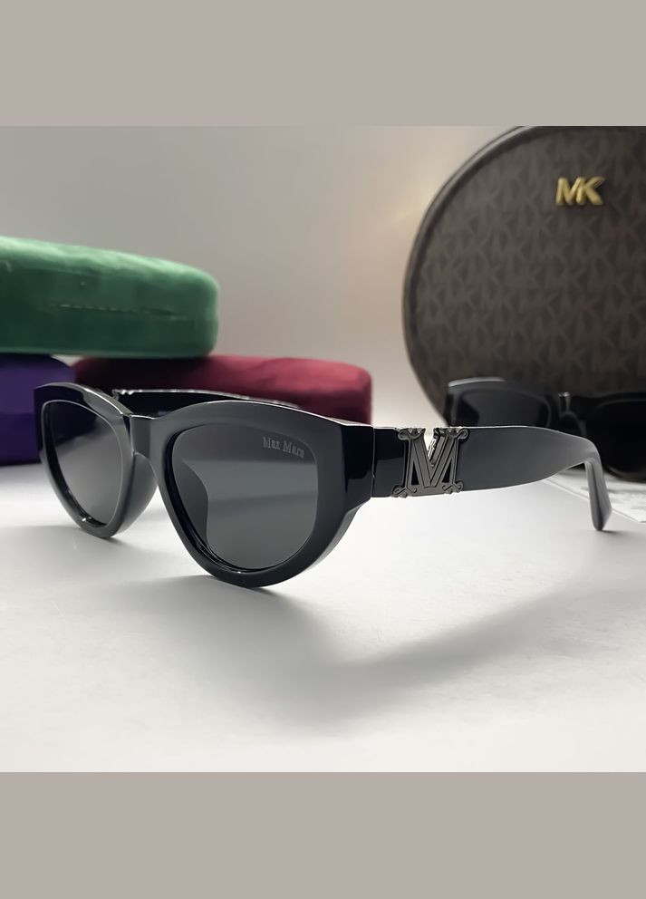 Женские солнцезащитные очки (3610) черные No Brand (322156774)