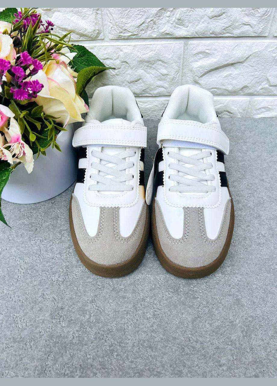 Білі кросівки унісекс Clibee