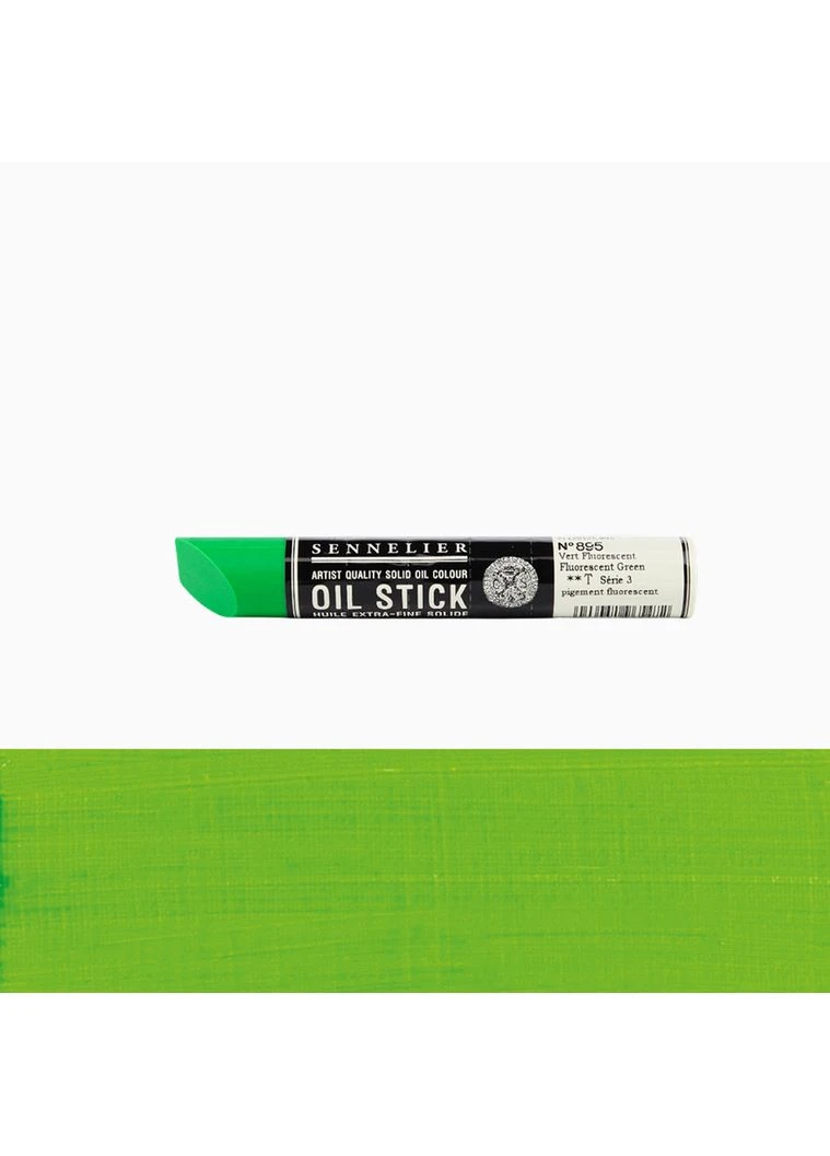 Масляная краска в форме пастели Oil Stick, 38 мл, S3, Неоновый зеленый (Neon Green) Sennelier (377797840)