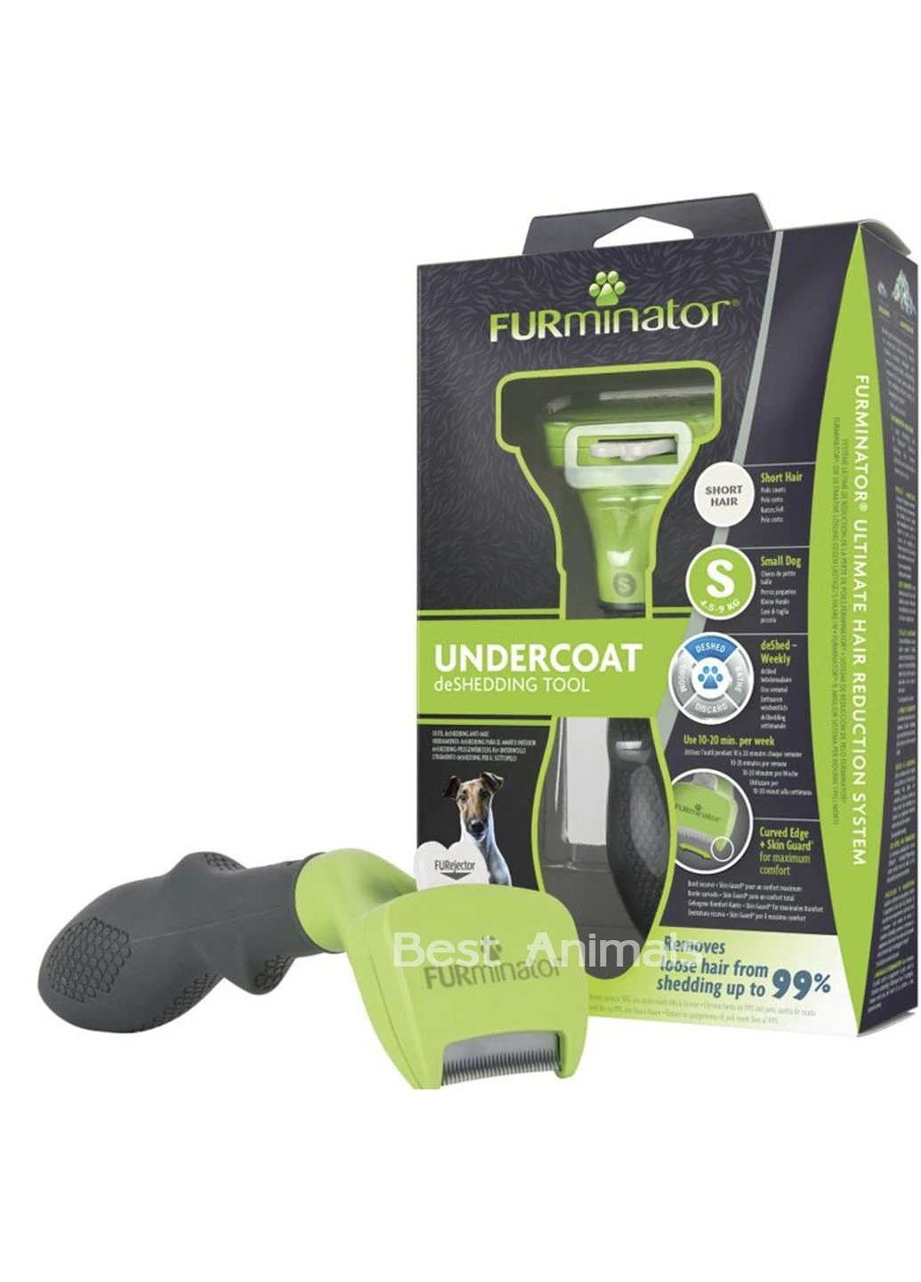 Фурминатор для собак с короткой шерстью размер S (4048422141006) Furminator (376506611)