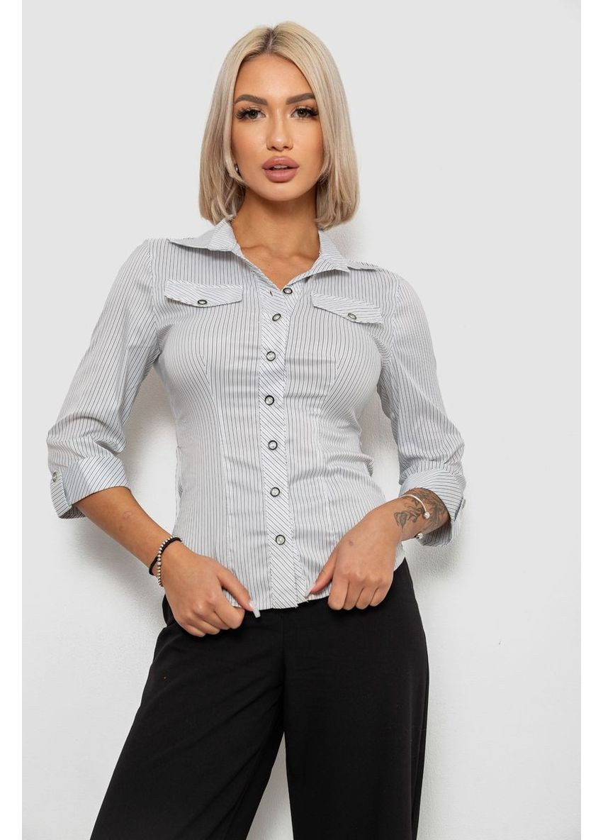 Цветная повседневный рубашка в полоску Ager