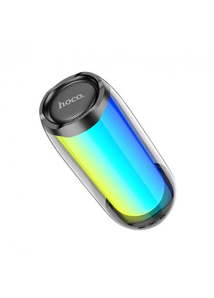 Портативна Bluetooth-колонка HC8 Pulsating colorful luminous wireless speaker Black Hoco (297453625)