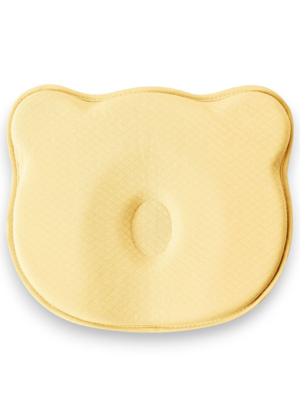 Детская ортопедическая подушка BabyComfort 27×22×3 см с эффектом памяти мишка желтая (8-35862*002) PAPAELLA (347640243)