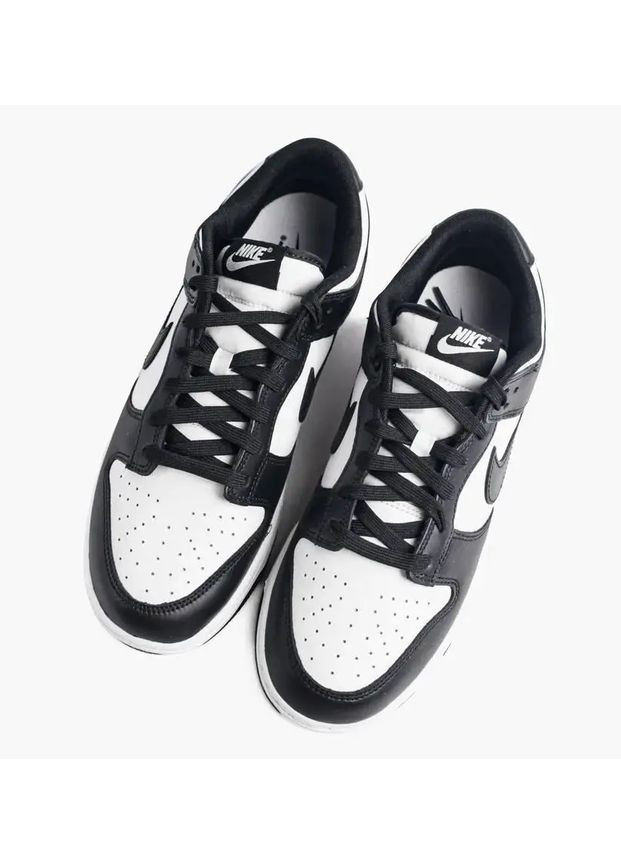 Жіночі кросівки Panda DD1391-101 шкіряні оригінал розмір Nike Dunk Low Retro White/Black чорно-білі демісезони (364989001)