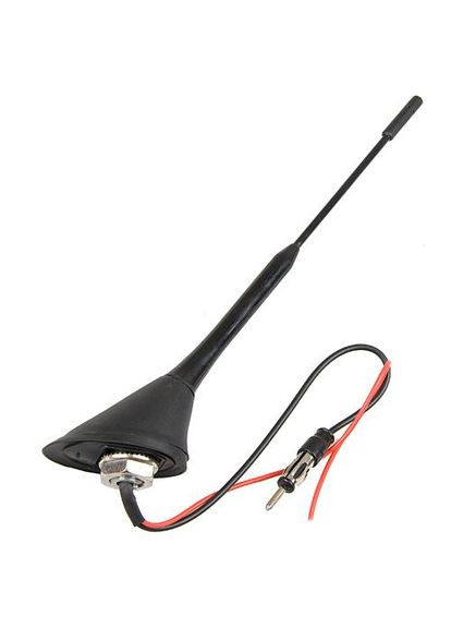 Антенна врезная резиновая активная с наклоном -58° (61129) Vitol (345122127)