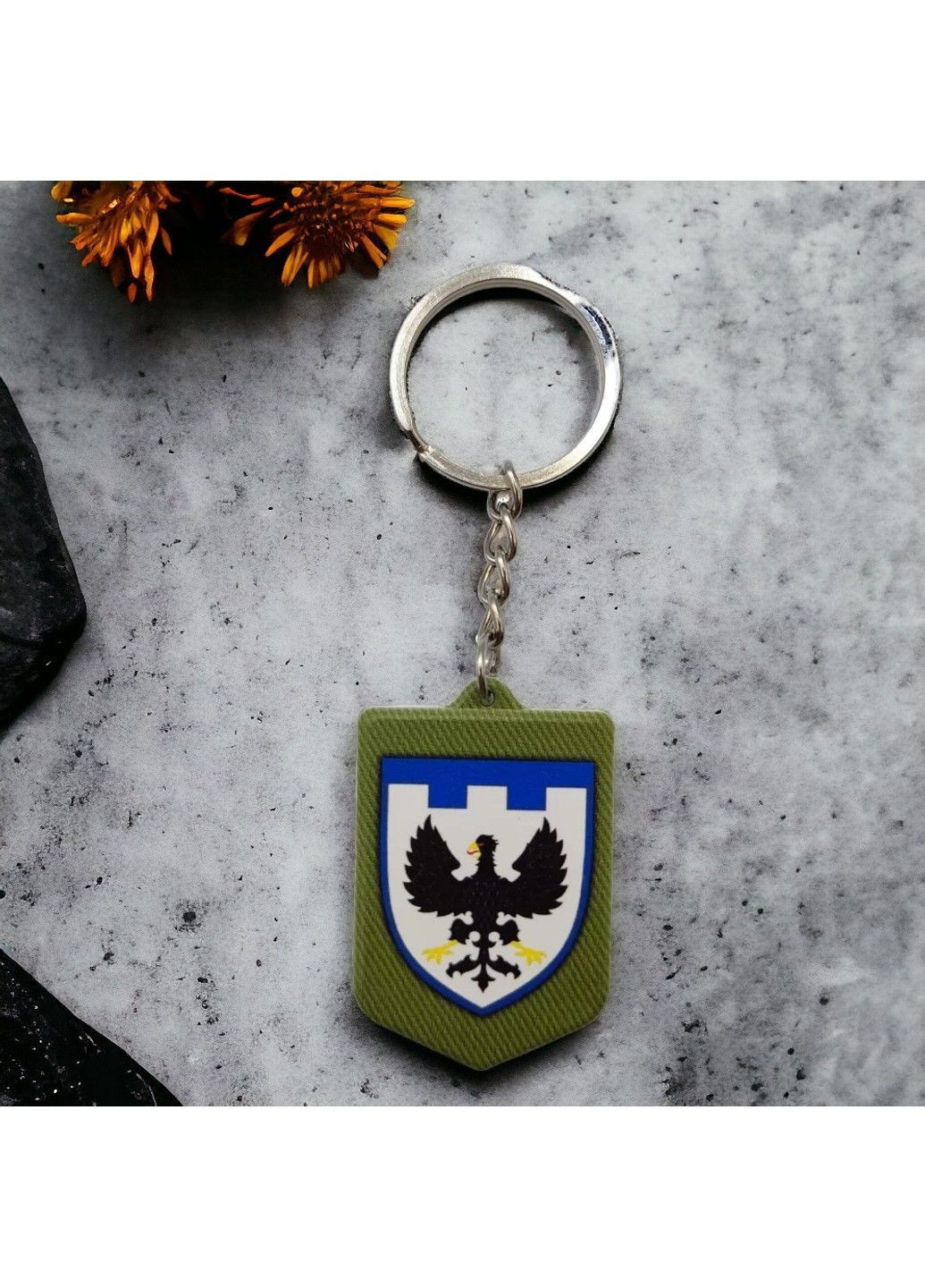 Брелок резиновый 119 ОБрТрО No Brand (294613056)