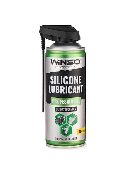 Силіконова змазка PROFESSIONAL 450 мл – Універсальний захист і змащення Winso (360874661)