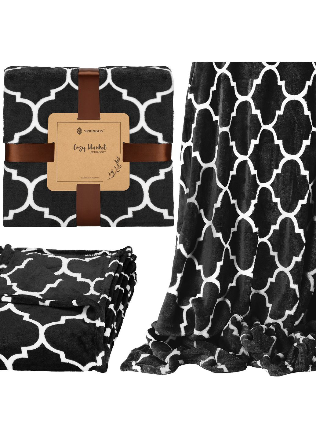 Плед-покрывало Extra Soft 200 x 220 см HA7163 Springos (335056979)