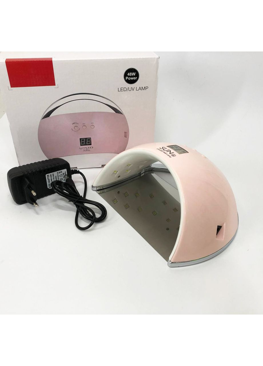 Лампа для сушки гель-лака UV LAMP Sun 6, Лампа для маникюра гель лаком, Лампа PS-248 салонная маникюрная No Brand (366238804)