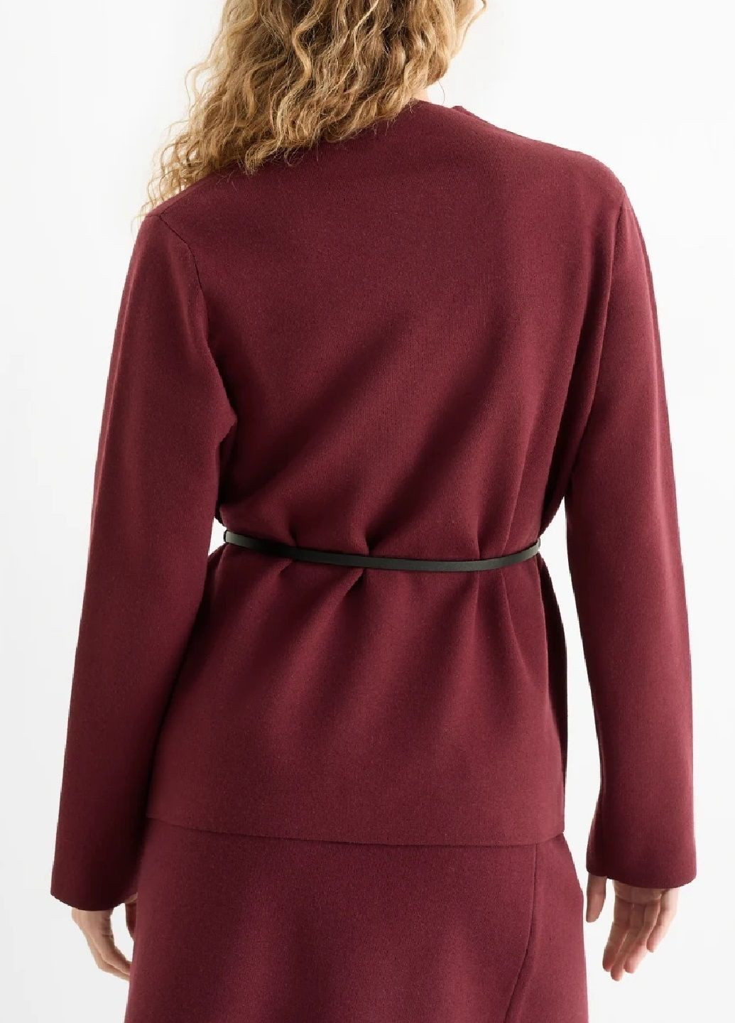 Темно-красный демисезонный кардиган C&A