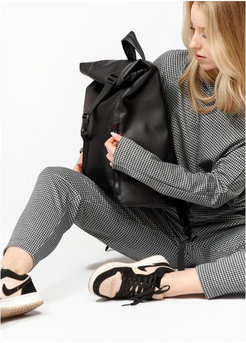 Женский рюкзак роллтоп с отделением под ноутбук Черный (5220301641) Sambag (361244614)