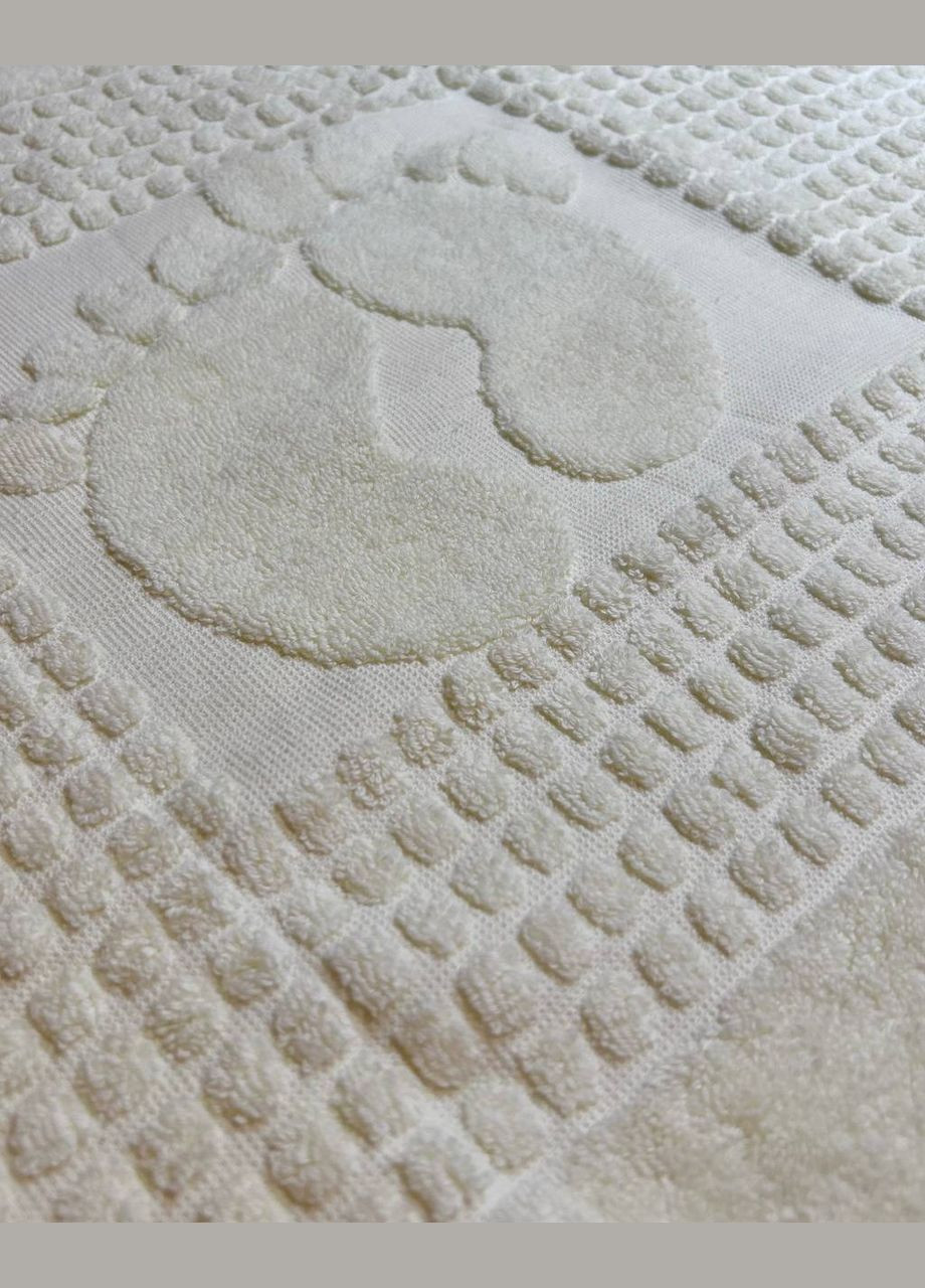 Рушник килимок 50х70 см Febo молочний