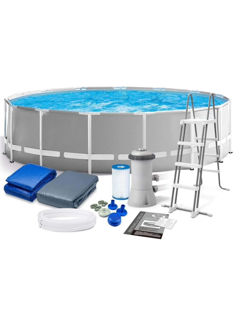 Басейн каркасний (26726) розмір 457*122см Intex (324619394)