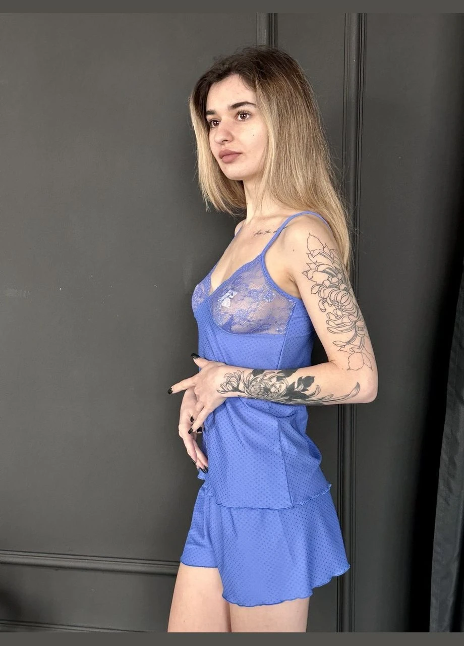 Волошкова всесезон піжама 128-1474/п волошковий (2000011547011) Felisiya Lingerie