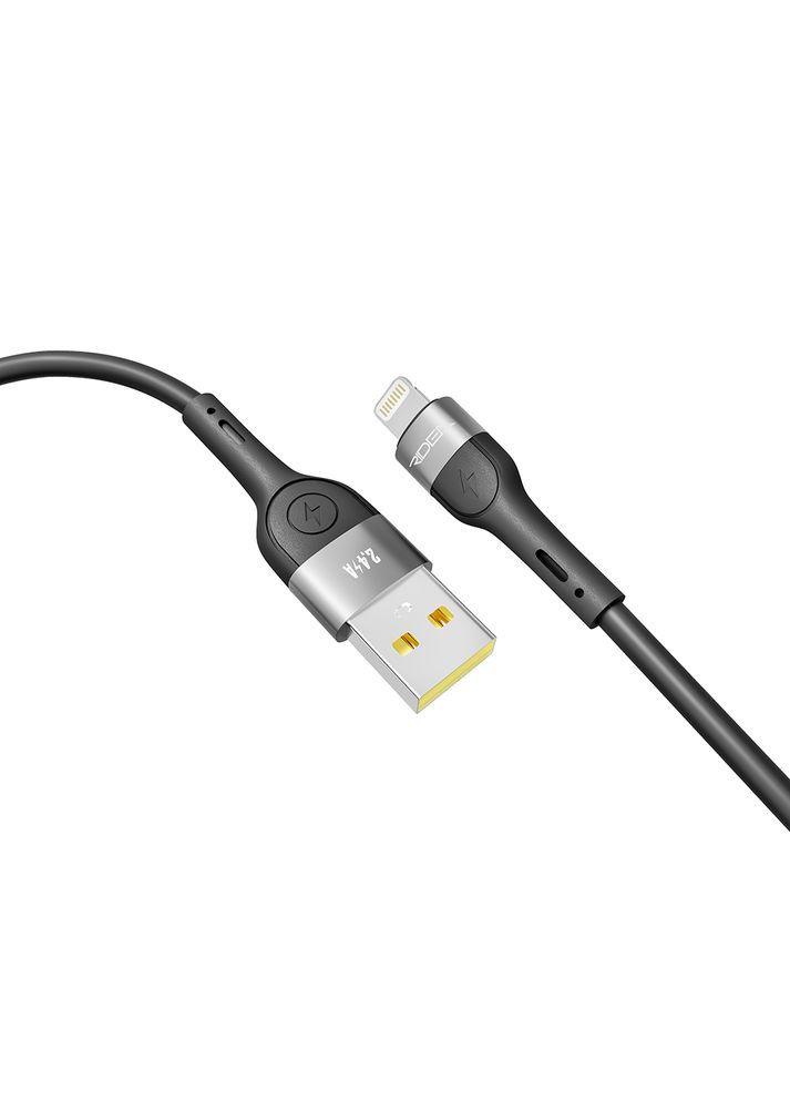 Зарядный кабель USB-Lightning для iPhone / Провода шнур юсб лайтнинг для зарядки айфона Apple устройств 2м Ridea (361065895)