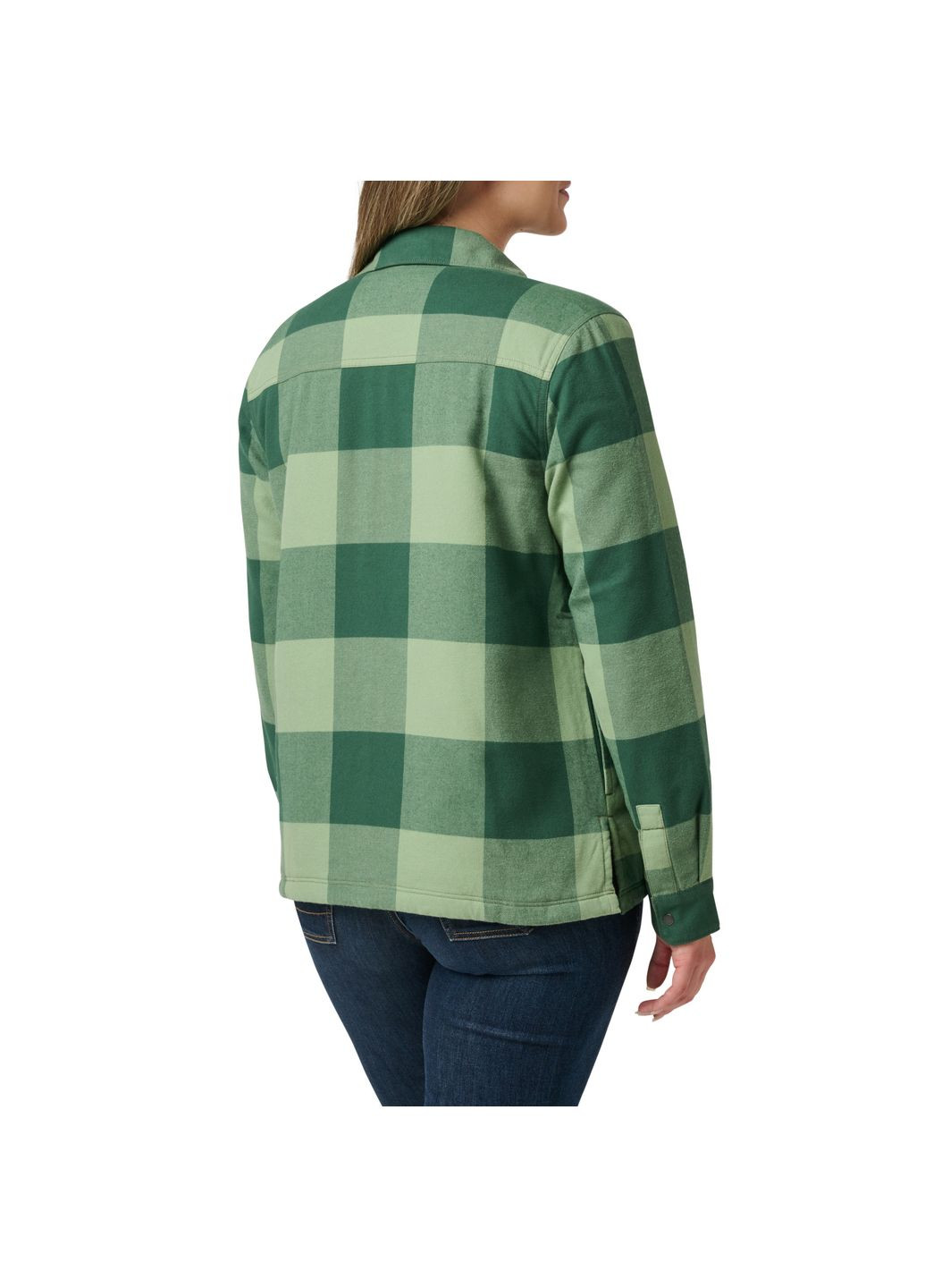 Сорочка жіноча Louise Shirt Jacket Trekking Green Check 5.11 Tactical (315822009)