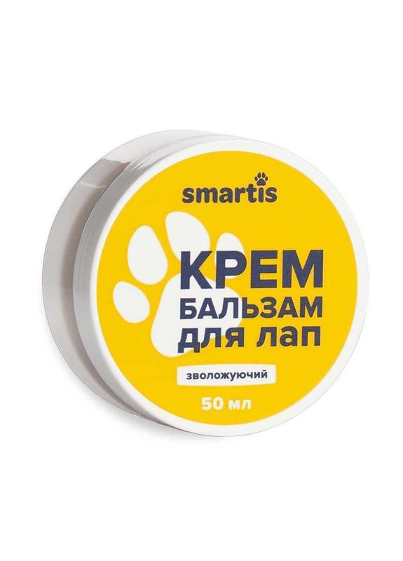 Крем-бальзам для догляду за лапами собак і котів 50 мл (4820206980816) Smartis (327434667)