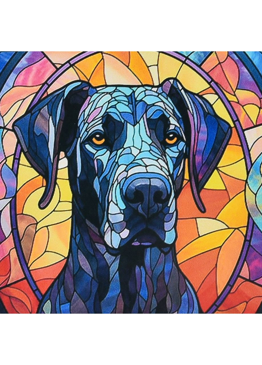 Алмазна мозаїка ПРЕМІУМ Чорний погляд розміром 30х30 см не повна викладка (DEEX16283) Strateg (362445935)