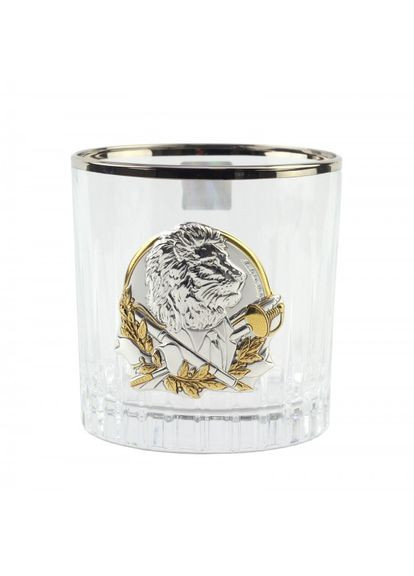 Набор для виски "Бокали Лидер Платинум" (6 шт) с платиной и золотыми накладками (GPB6SEN2PG) Boss Crystal (302666413)