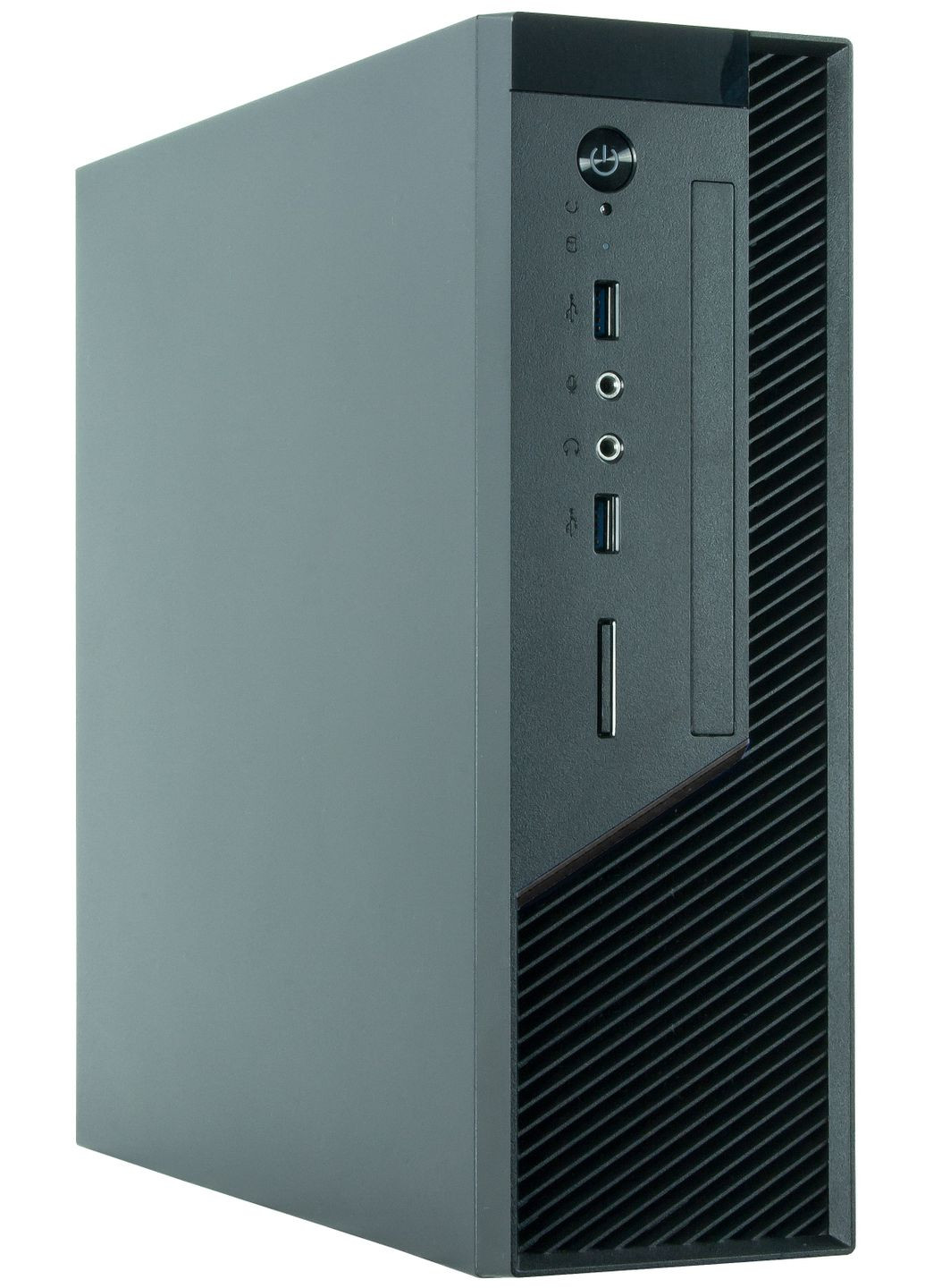 Корпус UNI BU-12B miniITX, БЖ 300W, SLIM FF Chieftec (314780045)