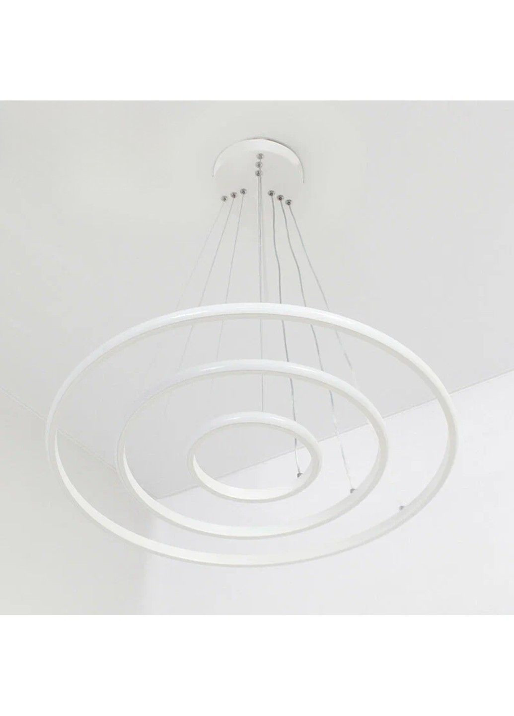 Світлодіодна люстра підвісна LATTE 75 Вт 600x1100 мм Керується вимикачем (без пульта) ESLLSE (365446806)