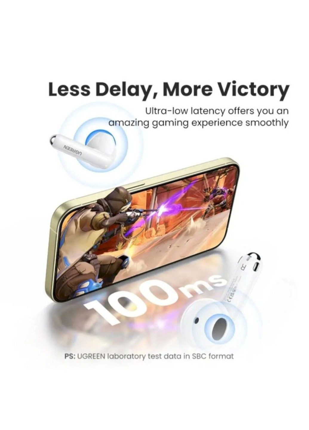 Бездротові навушники WS201 HiTune H5 True Wireless Earbuds(UGR-15612) Ugreen (371362947)