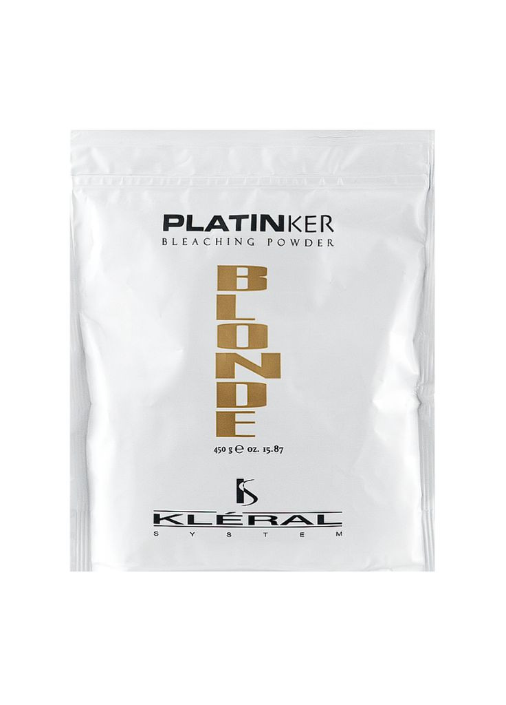 Пудра для обесцвечивания с желтым эффектом Platinker (Запаска) 450 г. Kleral System (331016204)