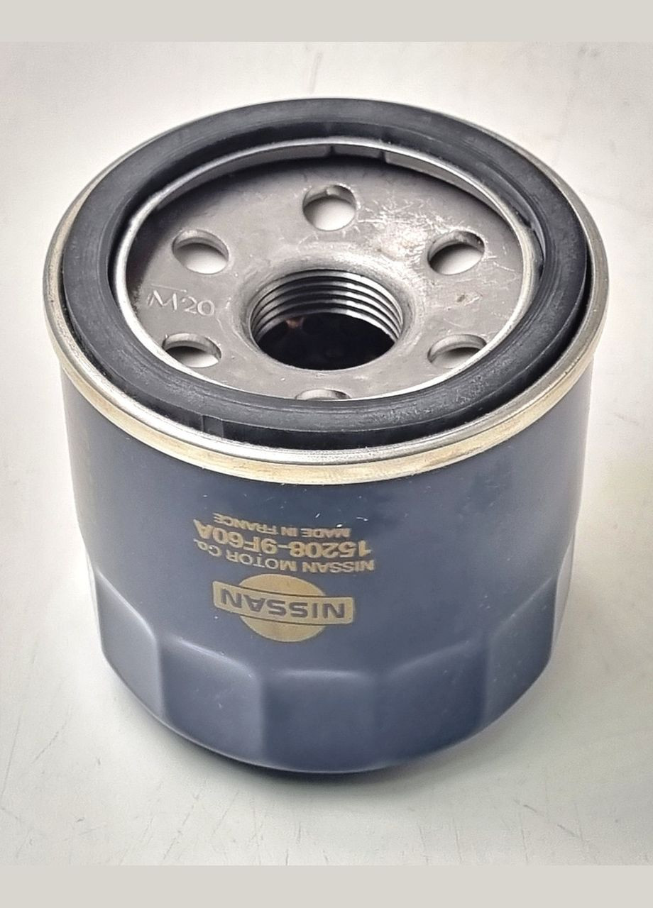 Фільтр масляний, оригінал 15208-9F60A Жук, Мікра, Ноте, Кашкай, Тиида, Ікс-Треіл Nissan Qashqai (345735528)