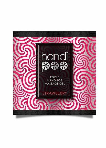 Пробник - Handipop Strawberry (6 мл) Sensuva (335393087)