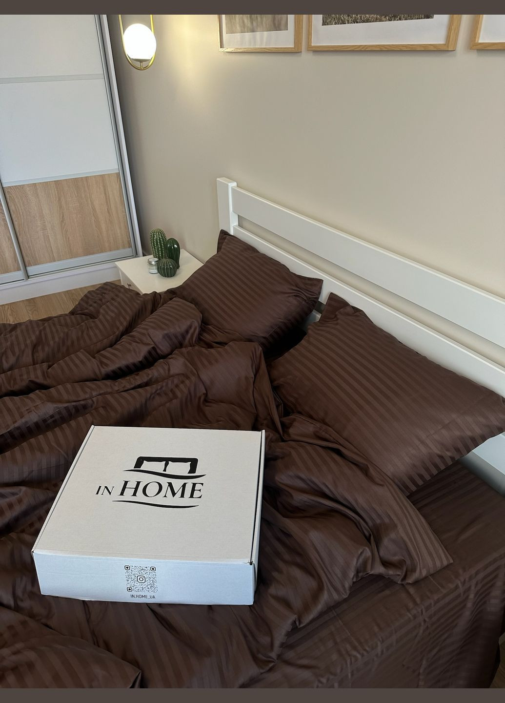 Постільна білизна Двоспальний IN.HOME_UA (318473905)