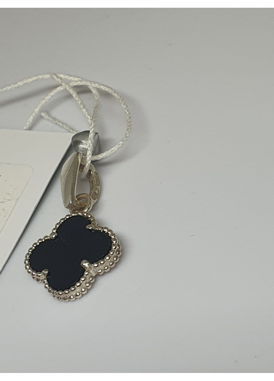 Кулон срібло 925 проба Ван Кліф онікс одинарний Без покриття No Brand (366248724)