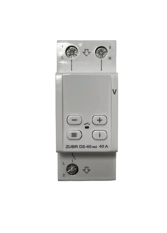 Реле напруги D2-40 red ZUBR (365650697)