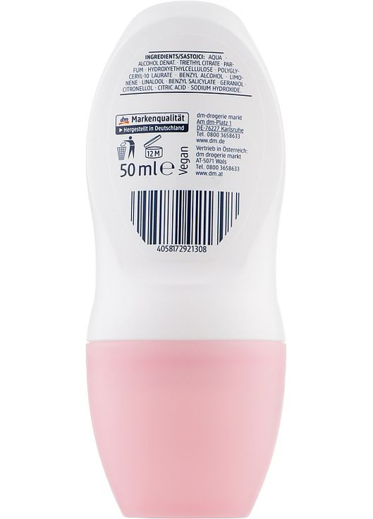 Кульковий дезодорант Roll-On Soft Flower 50ml (1013948-48973) Balea (368602874)