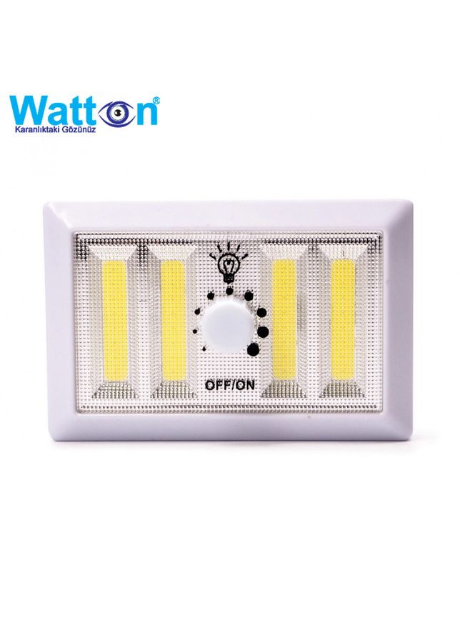 Регульована світлодіодна панель димеру WT-383 на батарейках АА, настінний світильник Watton (338854965)