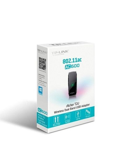 WiFi-адаптер Archer T2U AC600 USB2.0 (ARCHER-T2U) TP-Link (360408725)