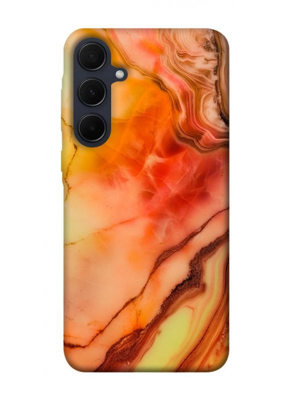 Чохол з принтом для Samsung Galaxy A35 / для самсунг галаксі А35 корал мармур No Brand (334297825)