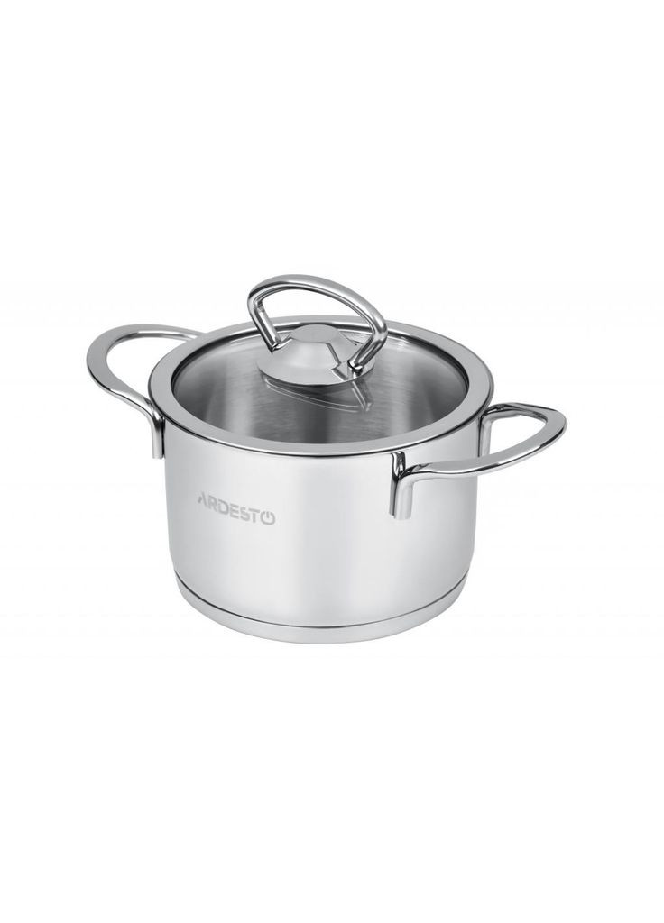 Кастрюля Luna с крышкой 0,9л (m442609) Ardesto Luna з кришкою 0,9 л (366567976)