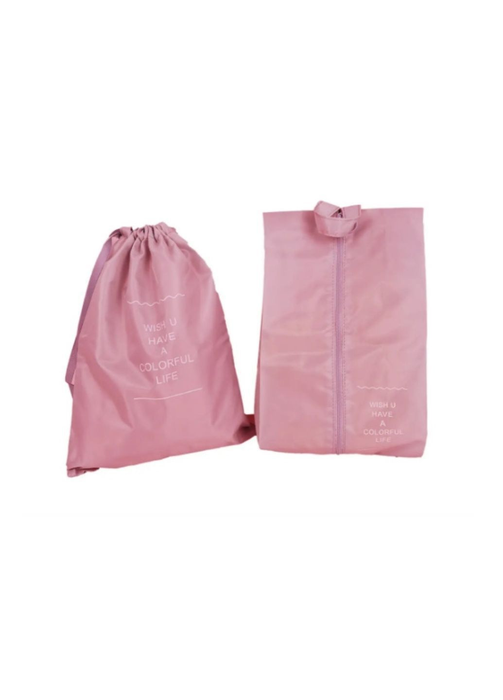 Комплект дорожных органайзеров, 8 шт Розовый (КДО-40-13) No Brand (371809838)