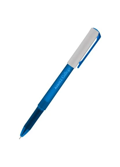 12шт, Ручка гелева College 0.5 мм Синя (AG1075-02-A) Axent College 0.5 мм Синяя (400417486)