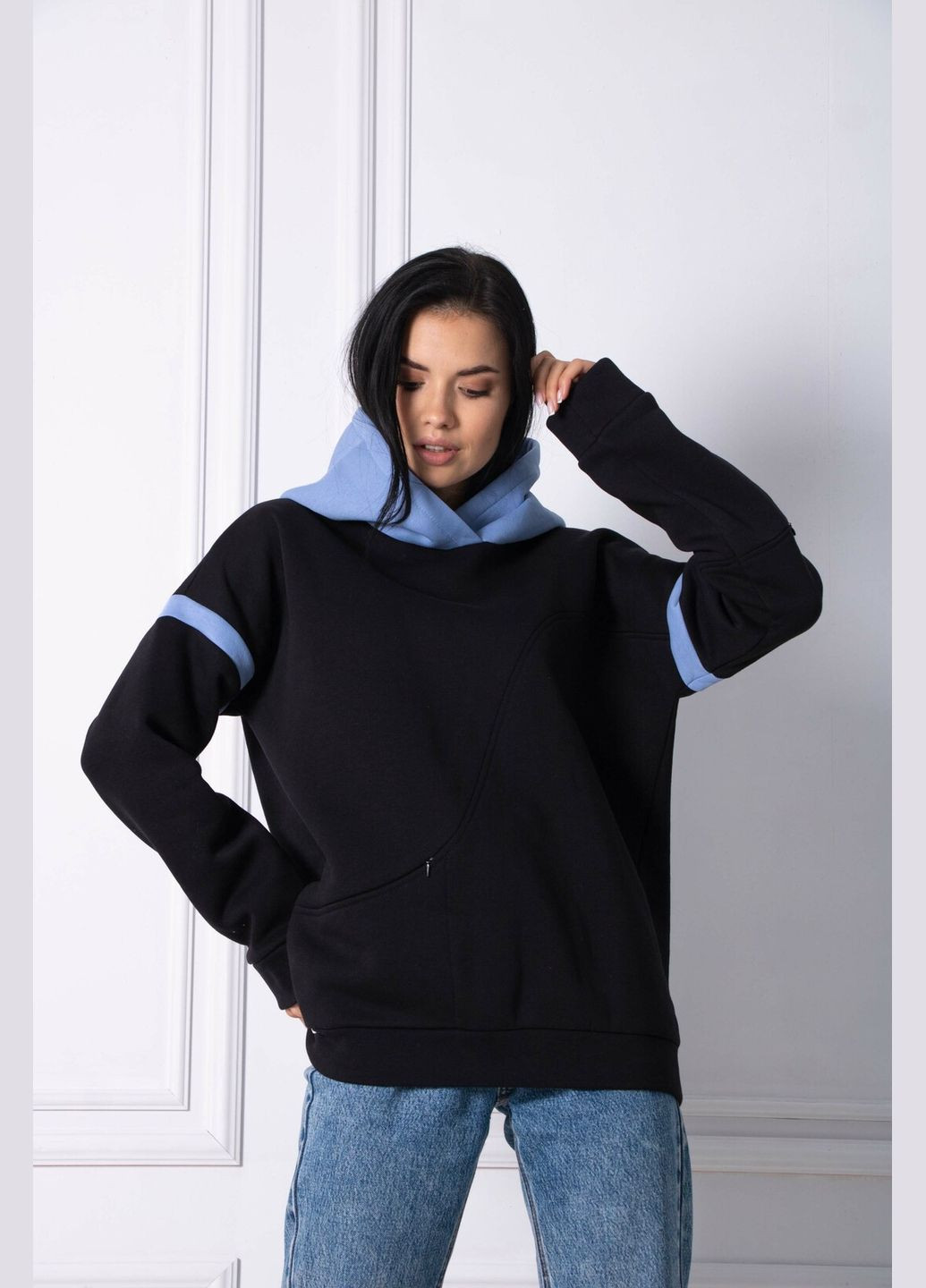 Голубой свитшот ри мари дэйв св 0222 RiMari (352201183)