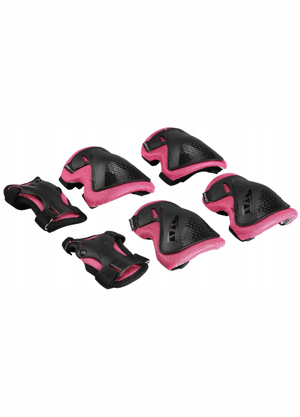 Комплект защитный 3 в 1 SV-KY0006 Size L Black/Pink SportVida SV-KY0006-L (275654288)
