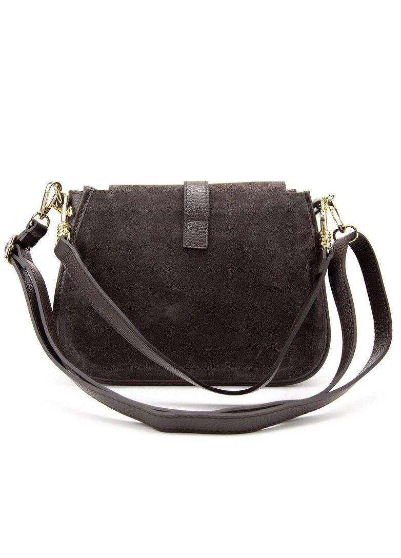 Сумка женская кроссбоди на плечо с ручкой из натуральной кожи флотар и повседневная замша Italy RoyalBag F-IT-9895OL (362948024)