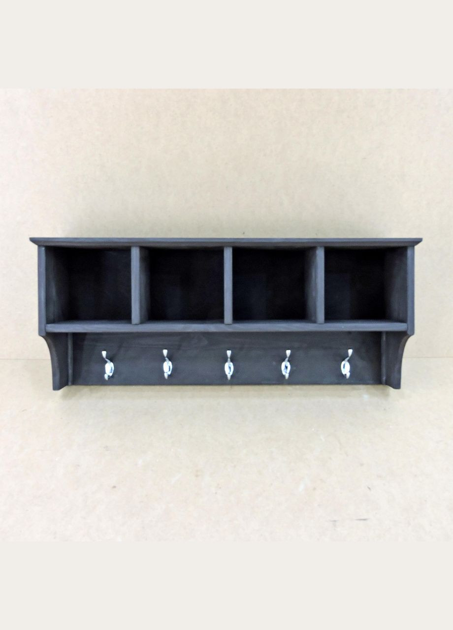 Вешалка для одежды из дерева Квебек 4 венге (ВДО-0011412) No Brand (327844710)