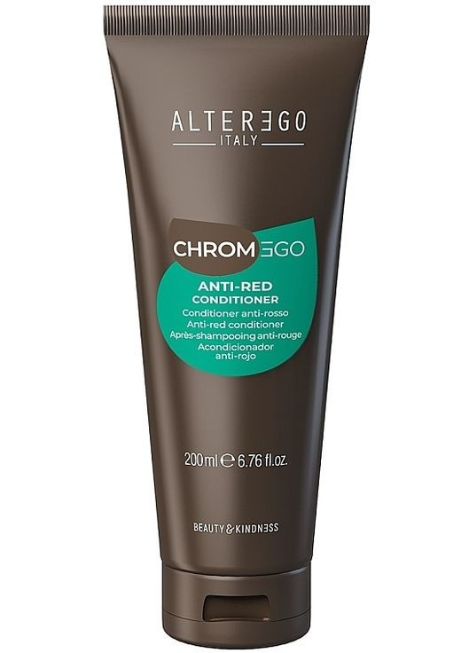 Кондиционер для нейтрализации красных оттенков Italy ChromEgo Anti-Red Conditioner 50ml (1350484-11499270) Alter Ego (368637331)