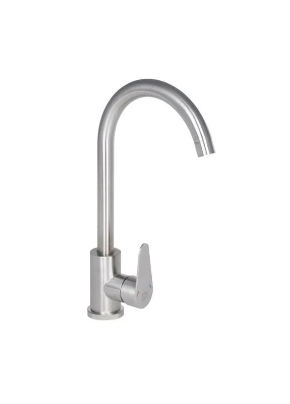 Змішувач для кухні Vida 015F (k35) LDVID015FNKS43355 Nickel LIDZ (392918866)