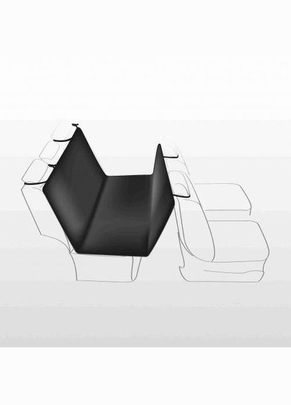 Коврик защитный на сиденье в авто, нейлон, 1,45x1,60м Trixie (292259519)