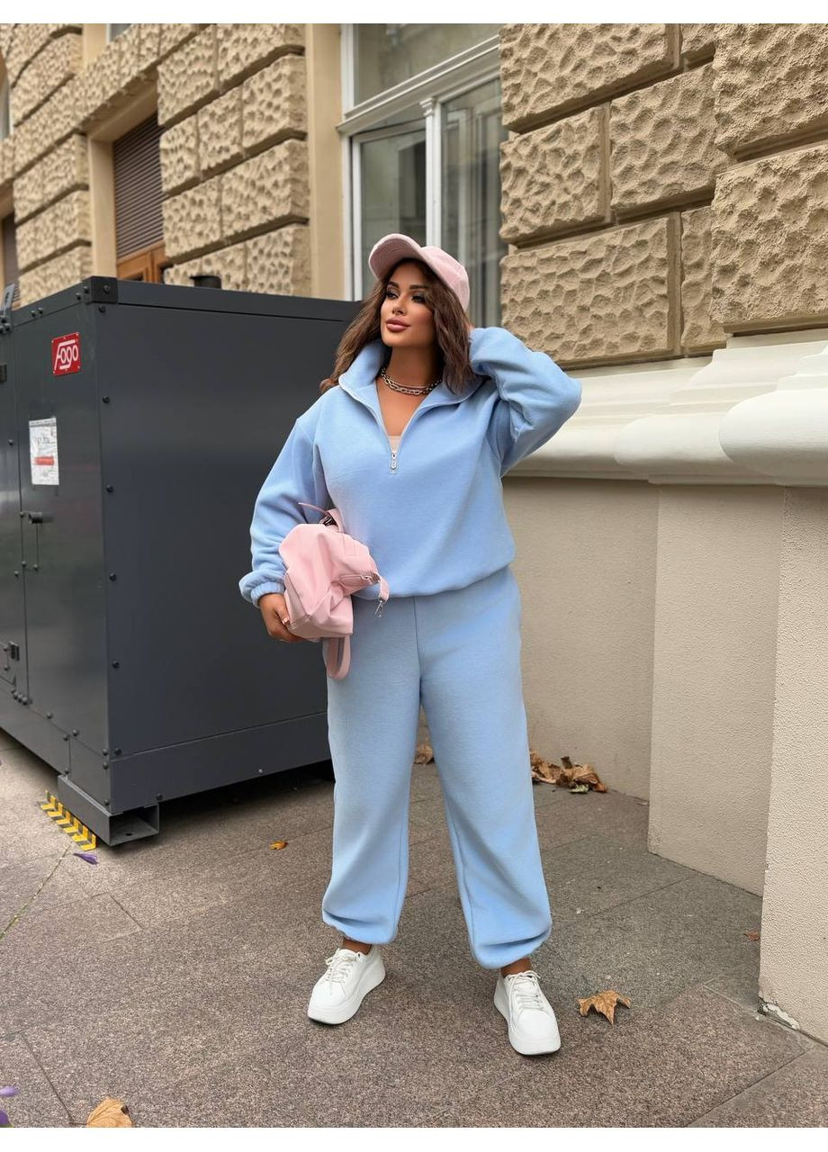 🧸 Женский теплый костюм из полар-флиса (замеры в описании) GD/GL Модний простір (364965667)